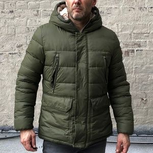 SAVE THE DUCK Faux Shearling Hooded Puffer Jacket